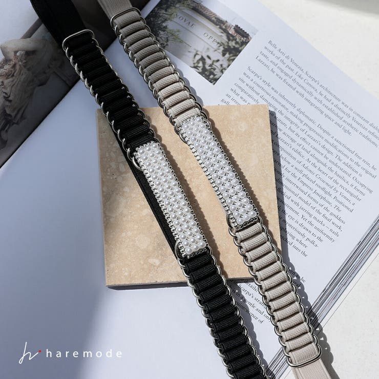 ベルト レディース ゴムベルト ゴム 細 おしゃれ 簡単 お呼ばれ フォーマル | AUNI | 詳細画像1 