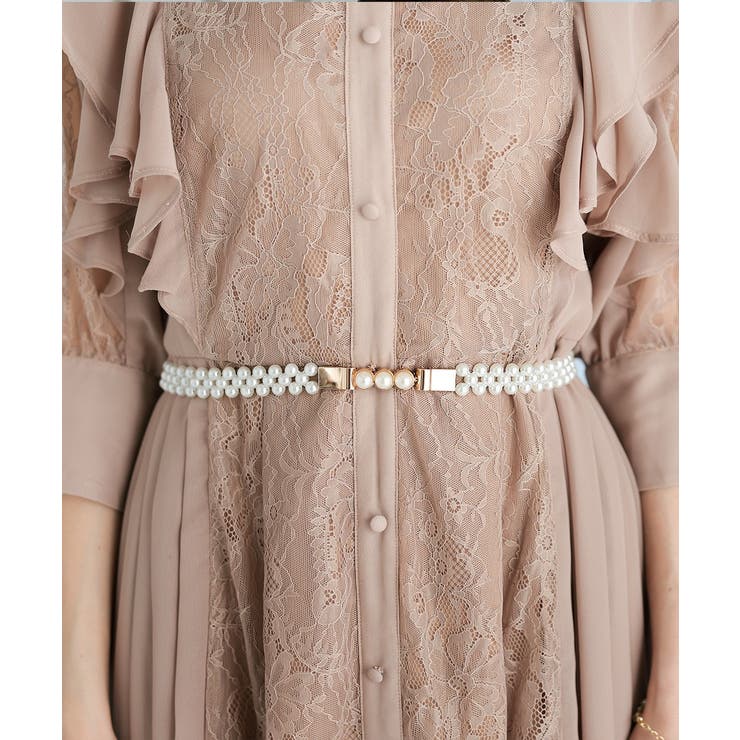 ベルト レディース ゴムベルト ゴム 細 おしゃれ 簡単 お呼ばれ フォーマル | AUNI | 詳細画像8 