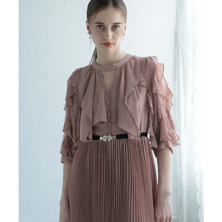 ベルト レディース ゴムベルト ゴム 細 おしゃれ 簡単 お呼ばれ | AUNI | 詳細画像5 