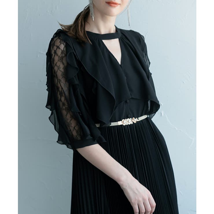 ベルト レディース ゴムベルト ゴム 細 おしゃれ 簡単 お呼ばれ フォーマル | AUNI | 詳細画像6 