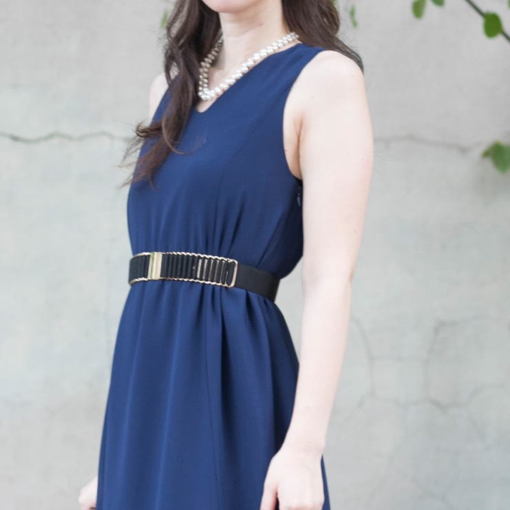 ベルト 細ベルト ゴムベルトレディース 細いベルト ウエストマーク 結婚式 | AUNI | 詳細画像5 