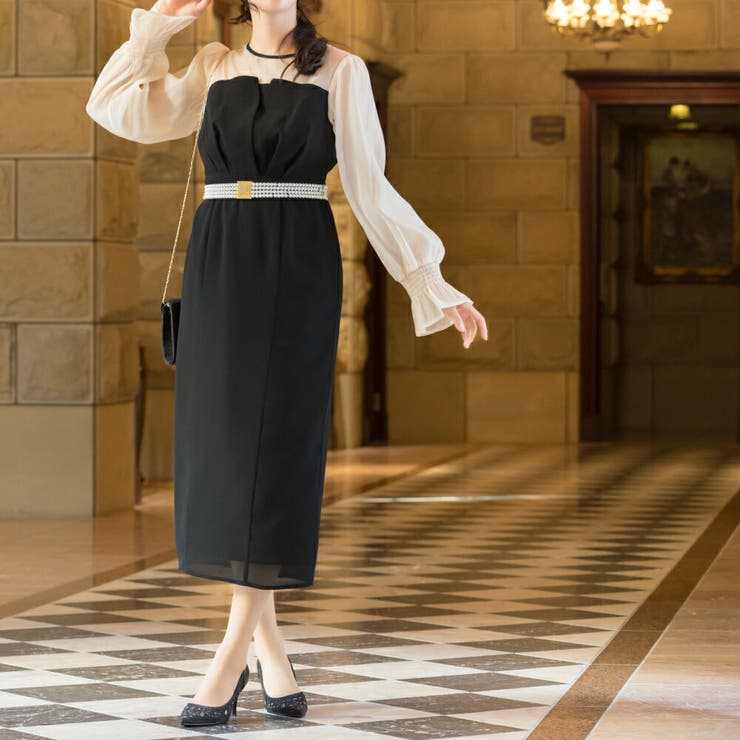 ベルト ゴムベルト フェイクパール ウエストマーク おしゃれ ベルト | AUNI | 詳細画像8 