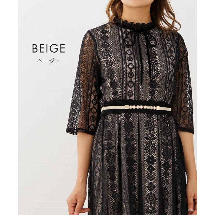 ベルト レディース ゴムベルト パール ゴム 細 細ベルト おしゃれ ドレス | AUNI | 詳細画像7 