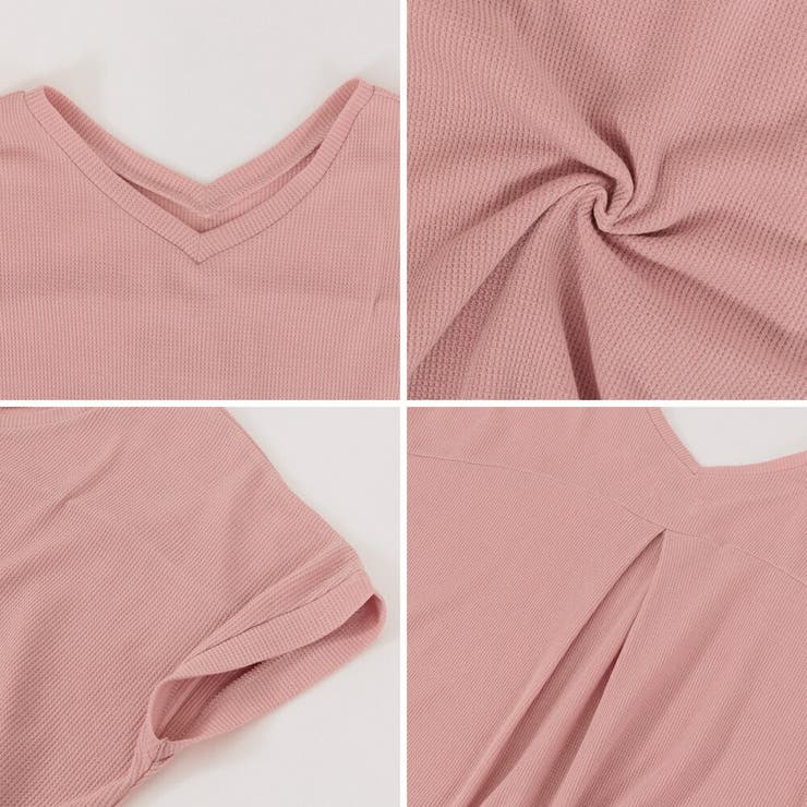 ルームウェア レディース ワンピース ロング トップス Vネック ゆったり | AUNI | 詳細画像9 