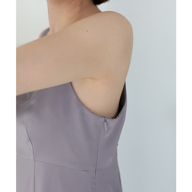 総レースボレロ付き後ろデサインセットドレス ノースリーブ ウエスト切替 | AUNI | 詳細画像18 