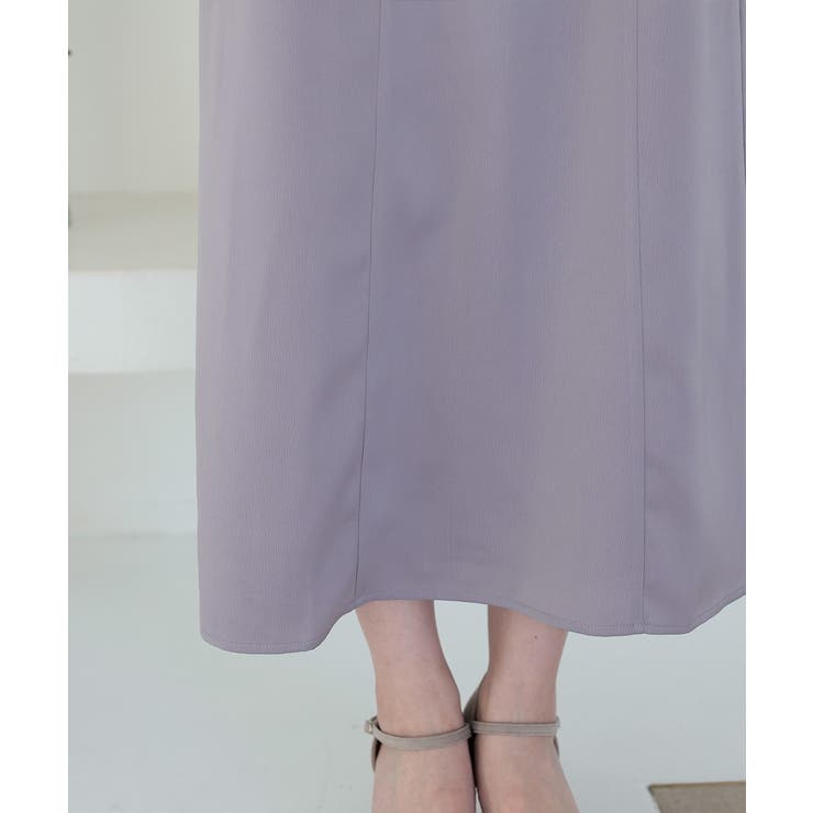 総レースボレロ付き後ろデサインセットドレス ノースリーブ ウエスト切替 | AUNI | 詳細画像19 