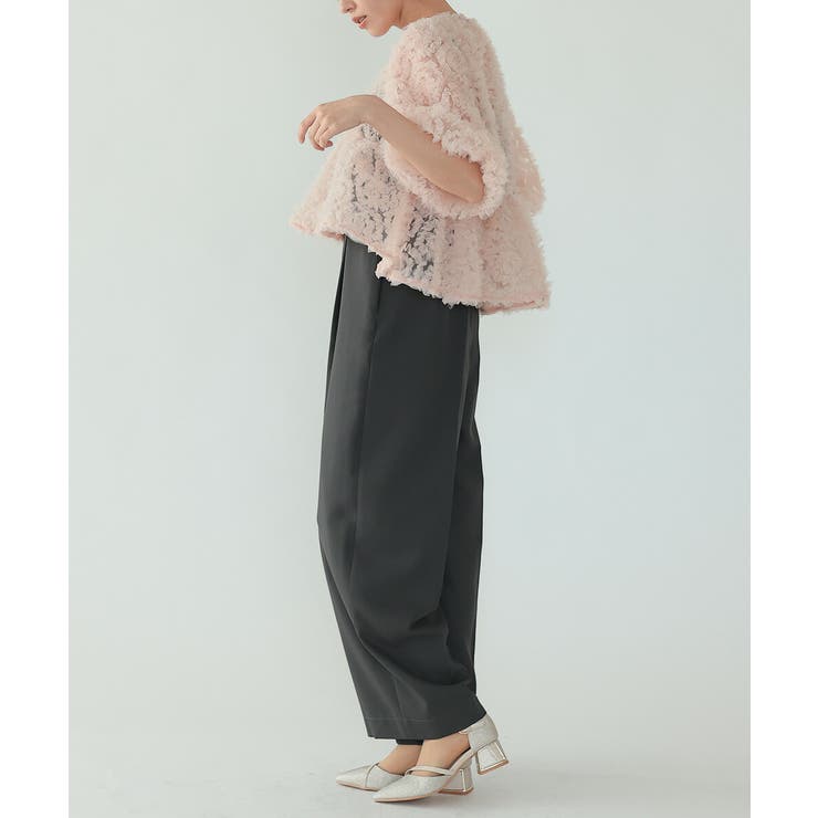 ペタルテクスチャーオールインワンドレス 花柄 オケージョン | AUNI | 詳細画像9 