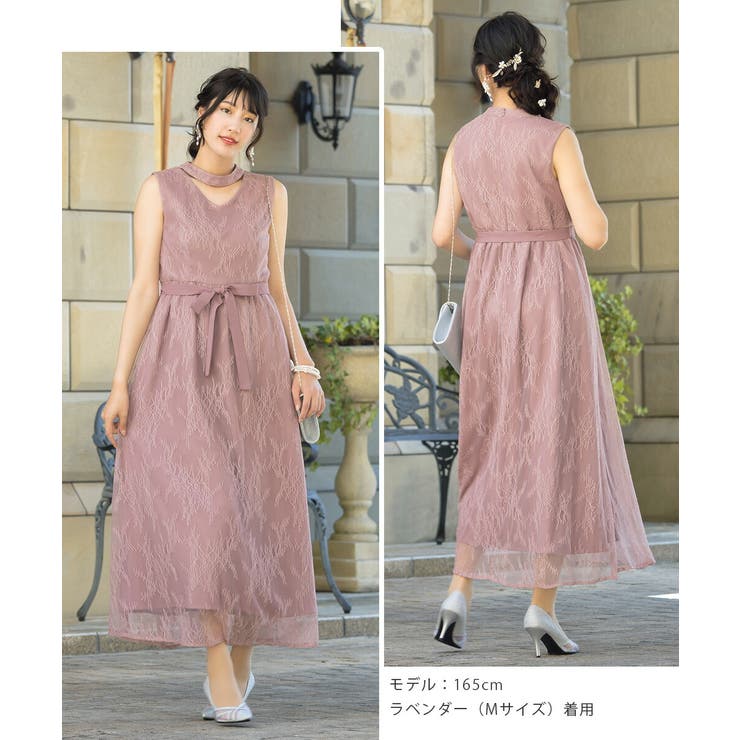 パーティードレス 結婚式 ワンピース ドレス ロング お呼ばれ | AUNI | 詳細画像3 