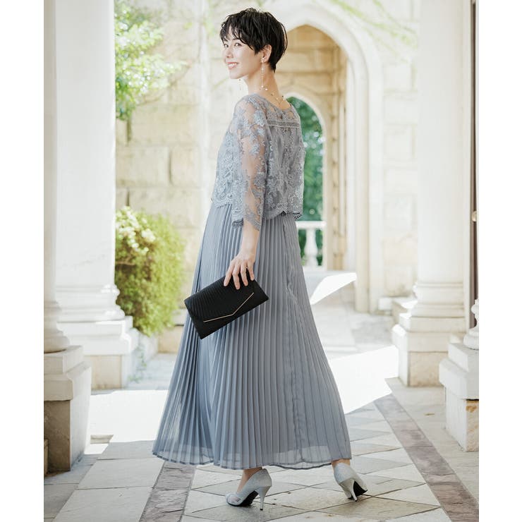 結婚式 ドレス パーティードレス オケージョンドレス ワンピース レディース | AUNI | 詳細画像7 