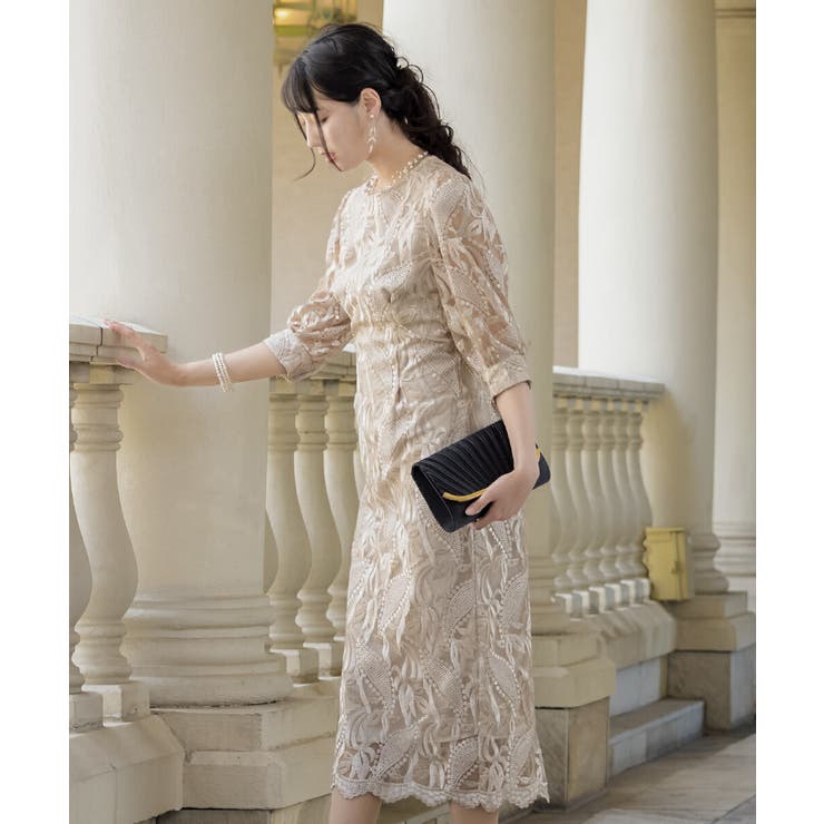 結婚式 ドレス パーティードレス オケージョンドレス ワンピース レディース | AUNI | 詳細画像8 