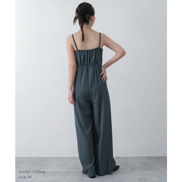 プラクティカルセットアップ パンツドレス ジャケット オールインワン | AUNI | 詳細画像17 