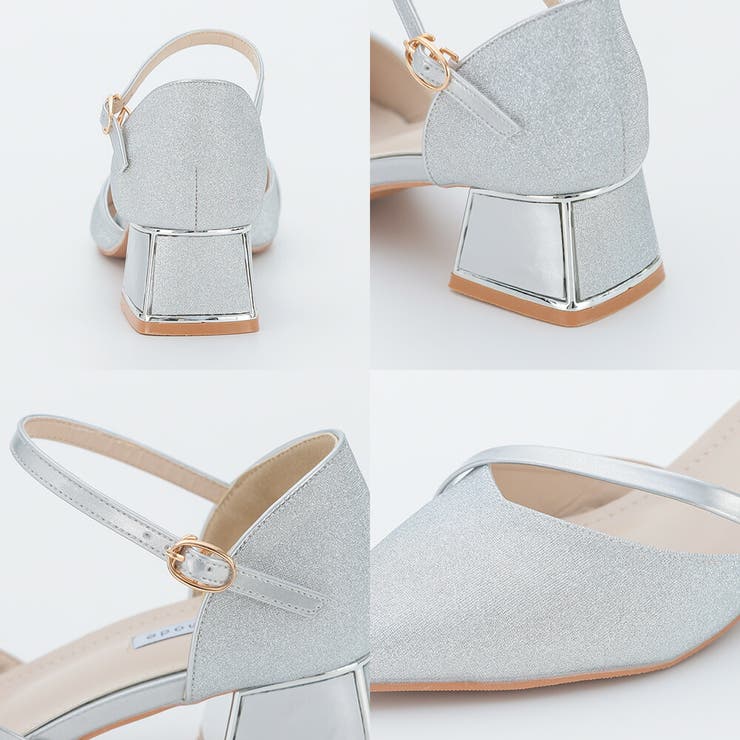 ミラージュチャンキーヒールパンプス 4.5cmヒール ポインテッドトゥ | AUNI | 詳細画像7 