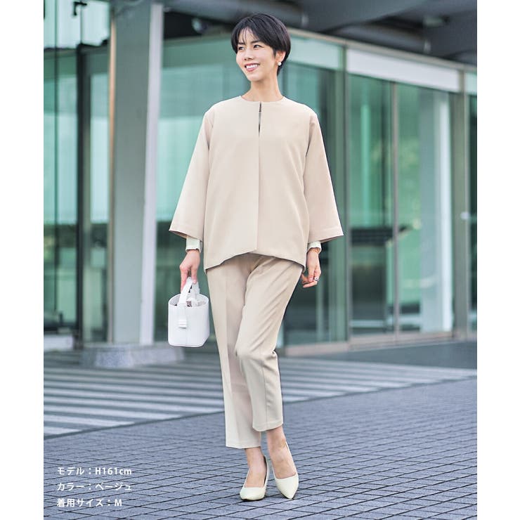 ジャケット レディース ママ 母親 卒業 入卒 通勤 セレモニー | AUNI | 詳細画像9 