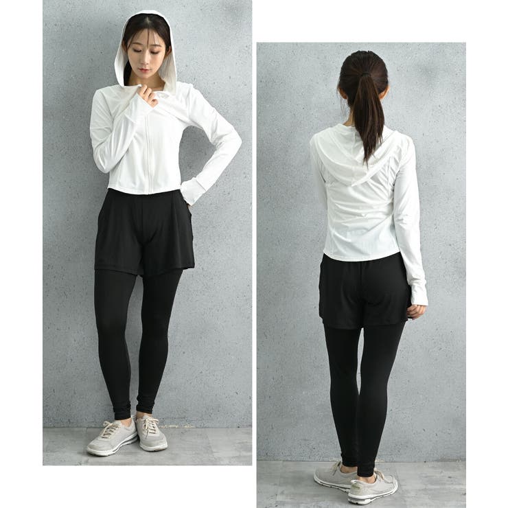 ラッシュガード レディース 日焼け防止 パーカー UPF50+ UVカット | AUNI | 詳細画像7 