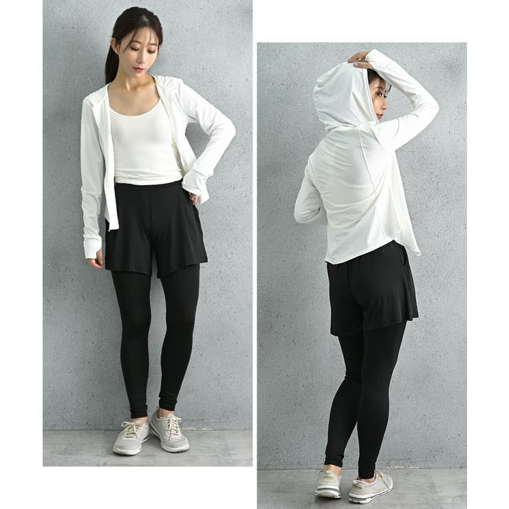 ラッシュガード レディース 日焼け防止 パーカー UPF50+ UVカット | AUNI | 詳細画像8 