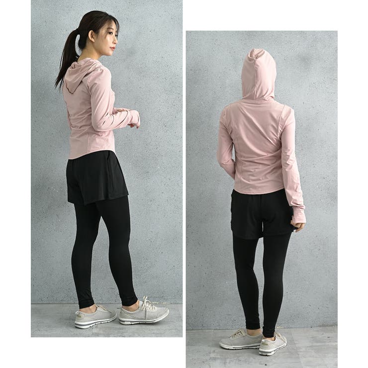 ラッシュガード レディース 日焼け防止 パーカー UPF50+ UVカット | AUNI | 詳細画像12 