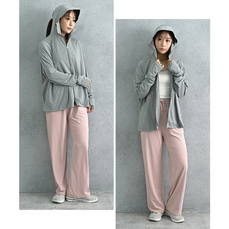 ラッシュガード レディース 日焼け防止 パーカー UPF50+ UVカット | AUNI | 詳細画像11 