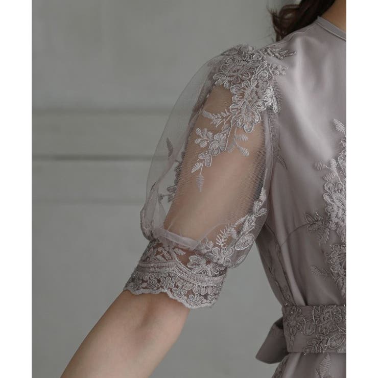 結婚式 ドレス パーティードレス オケージョンドレス ワンピース レディース | AUNI | 詳細画像10 