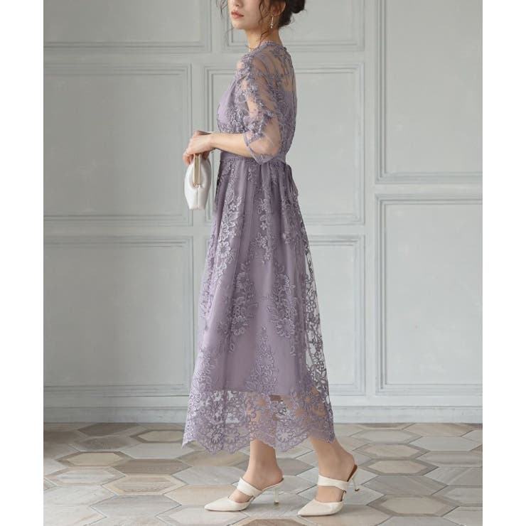 結婚式 ドレス パーティードレス オケージョンドレス ワンピース レディース | AUNI | 詳細画像2 