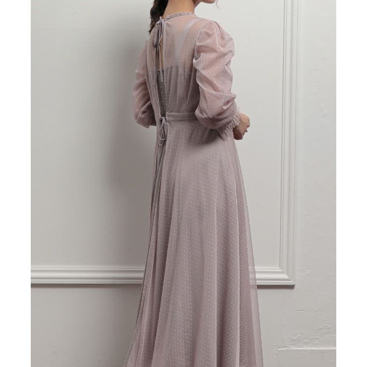 結婚式 ドレス パーティードレス オケージョンドレス ワンピース レディース | AUNI | 詳細画像4 