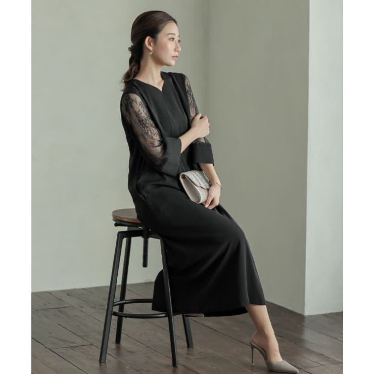 結婚式 ドレス パーティードレス オケージョンドレス ワンピース レディース | AUNI | 詳細画像3 