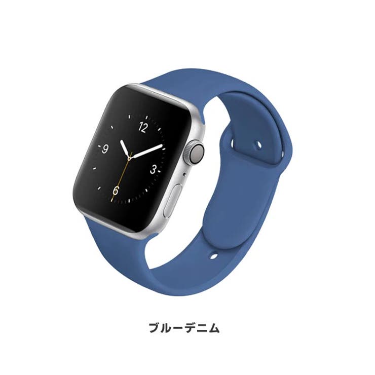 Apple Watch 38 シリコンバンド ブルー 40 41mm 通販