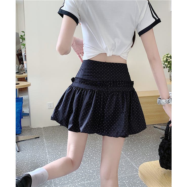 ドットフリルバルーンミニスカート | Axis | 詳細画像5 