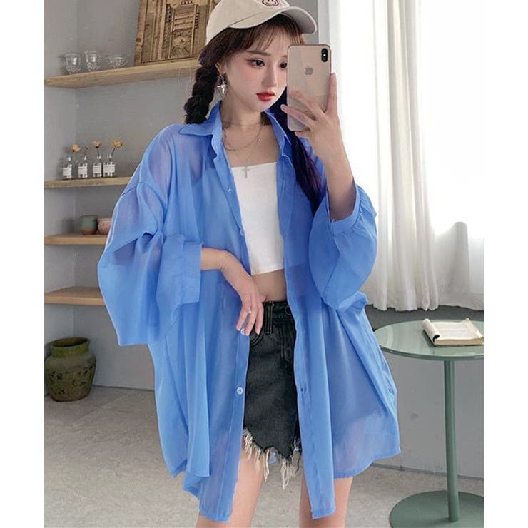 ルーズシアーシャツ 長袖 | Axis | 詳細画像13 