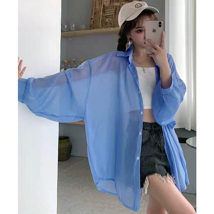 ルーズシアーシャツ 長袖 | Axis | 詳細画像16 