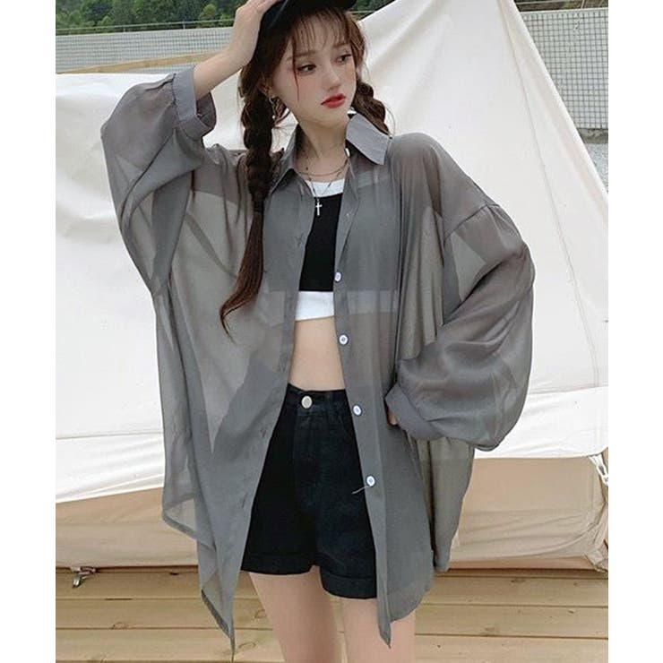 ルーズシアーシャツ 長袖 | Axis | 詳細画像5 