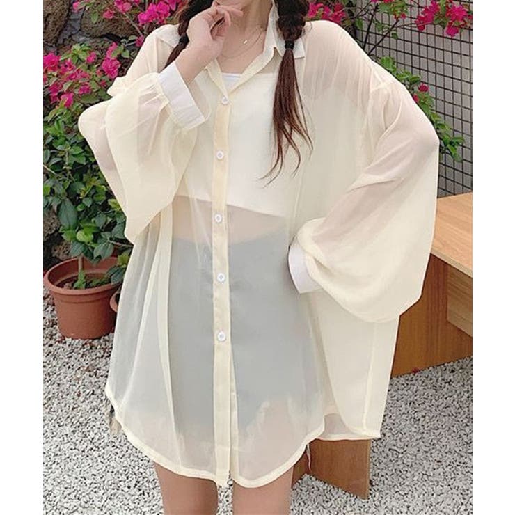 ルーズシアーシャツ 長袖 | Axis | 詳細画像9 