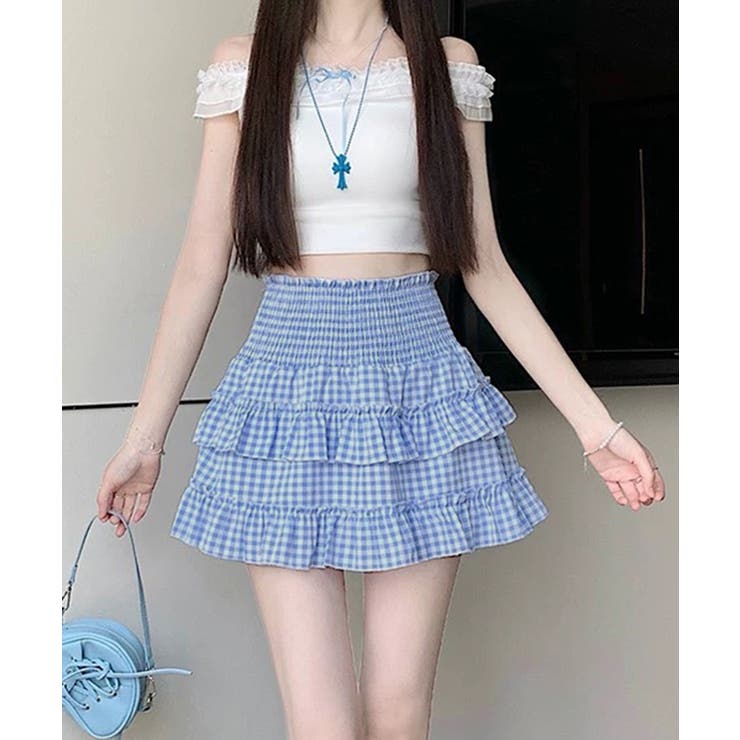 チェックティアードミニスカート | Axis | 詳細画像10 