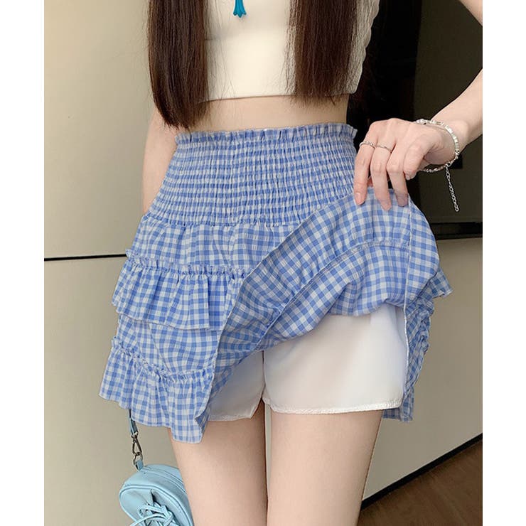 チェックティアードミニスカート | Axis | 詳細画像7 