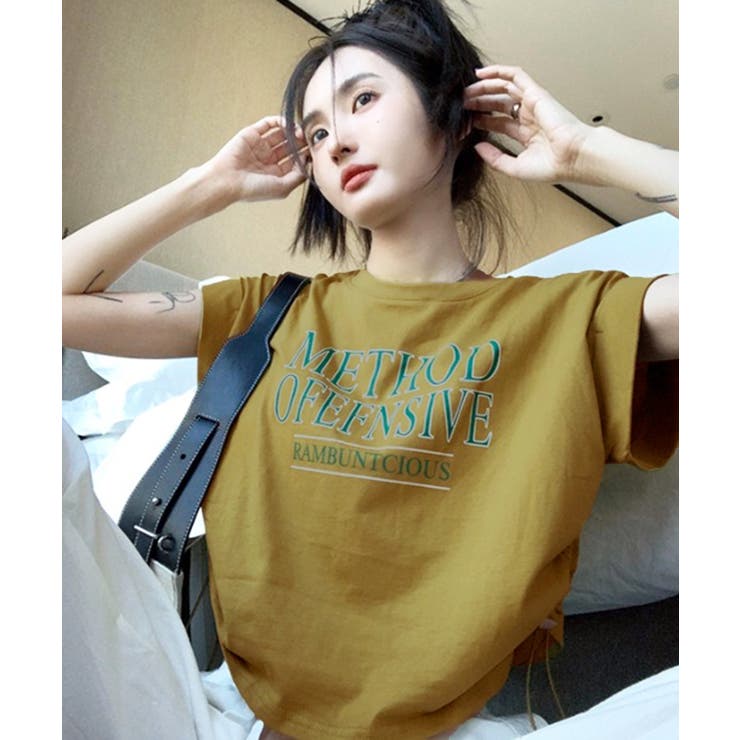 サイドドロストロゴルーズTシャツ | Axis | 詳細画像2 