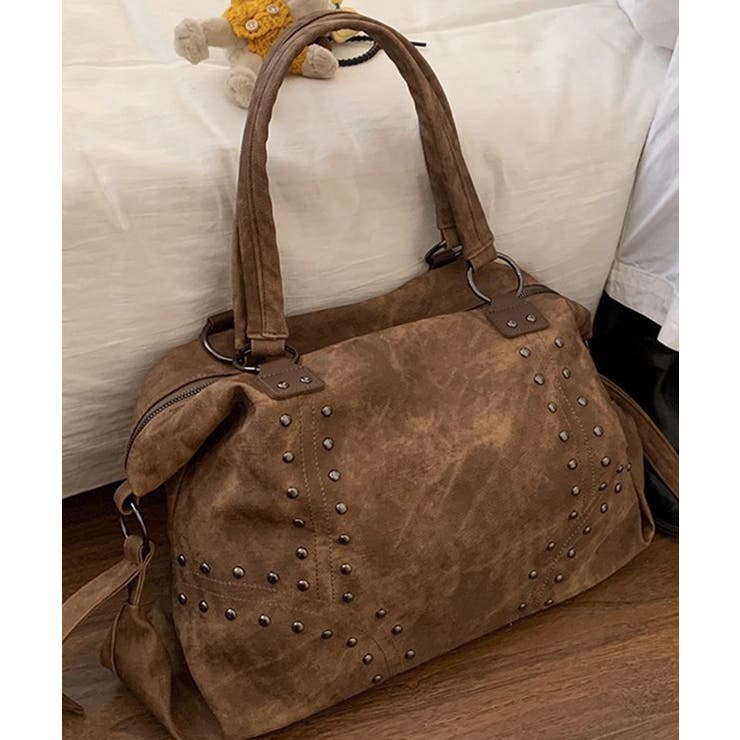 スタッズヴィンテージショルダーバッグ | Axis | 詳細画像1 