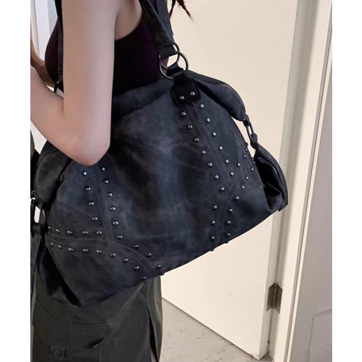 スタッズヴィンテージショルダーバッグ | Axis | 詳細画像8 