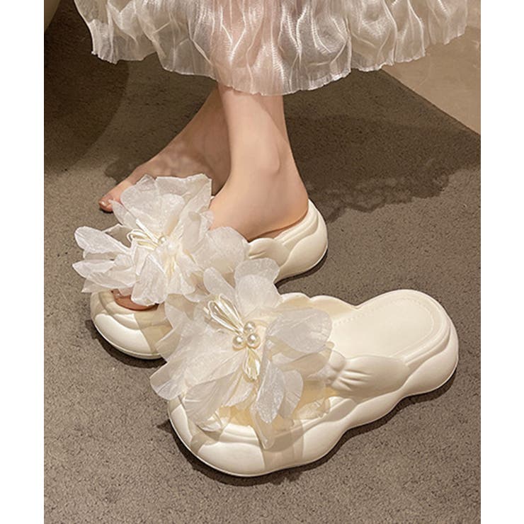 チュールフラワーサンダル | Axis | 詳細画像6 