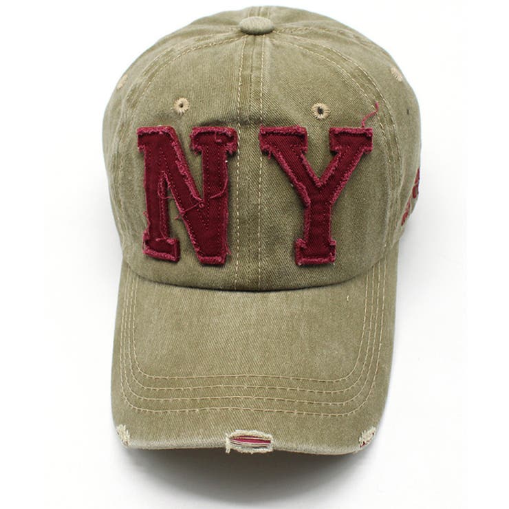 ロゴ刺繍ピグメントキャップ | Axis | 詳細画像1 