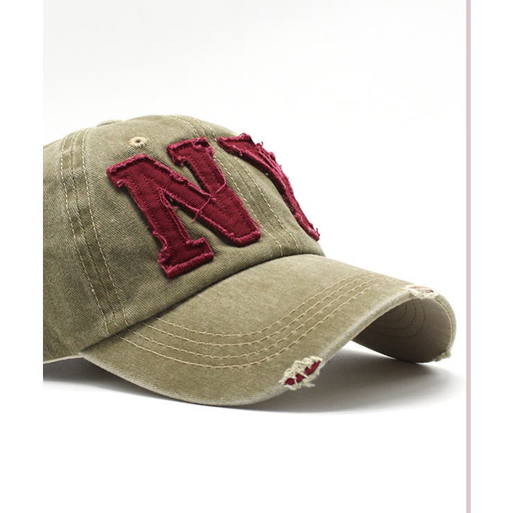 ロゴ刺繍ピグメントキャップ | Axis | 詳細画像5 