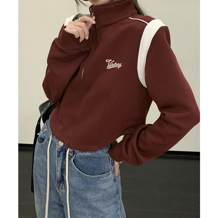 ショルダー切り替えZIPジャケット | Axis | 詳細画像3 