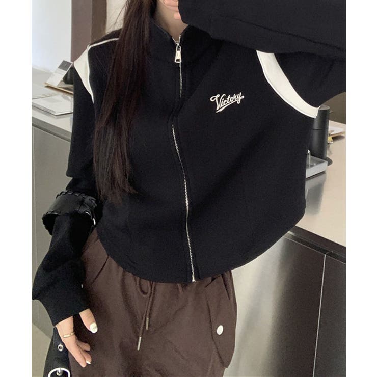 ショルダー切り替えZIPジャケット | Axis | 詳細画像5 