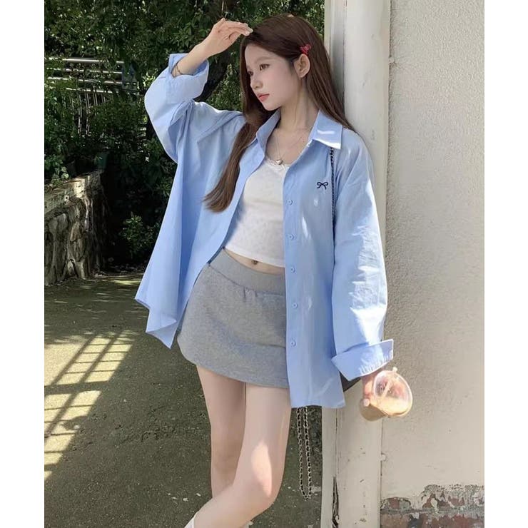 リボンロゴシャツ | Axis | 詳細画像1 