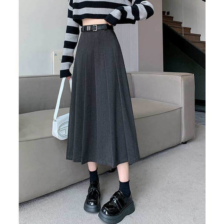 クラシックプリーツロングスカート | Axis | 詳細画像1 