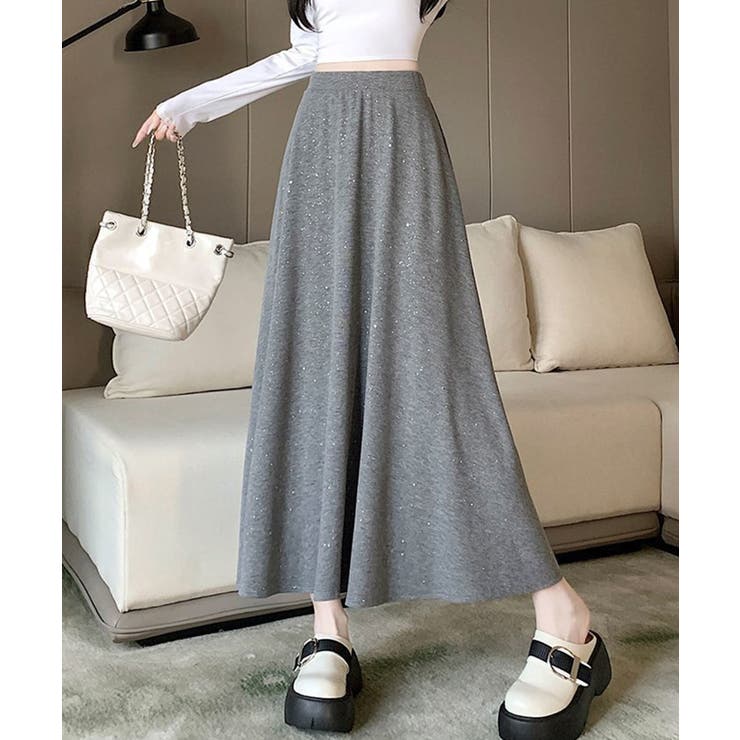 ラメ入りロングスカート | Axis | 詳細画像2 