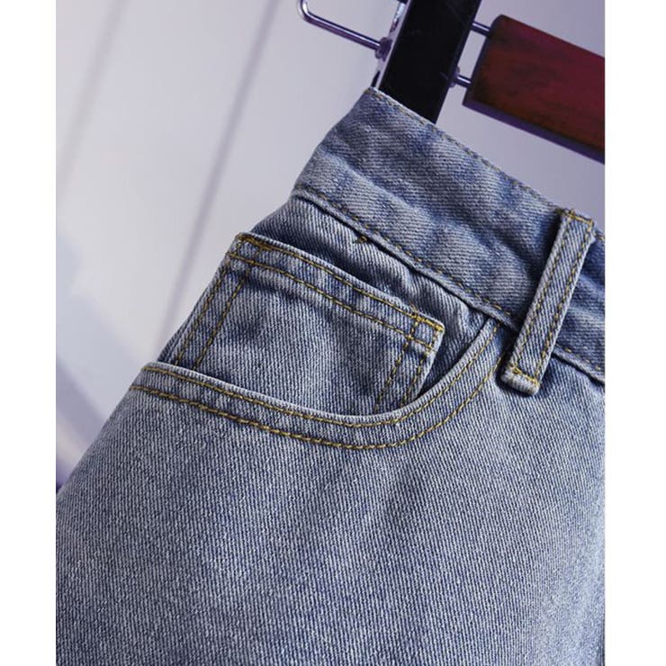 ダメージ加工デニムショートパンツ | Axis | 詳細画像5 