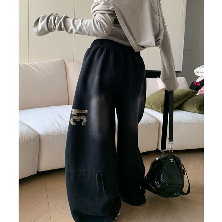 ウォッシュドスウェットワイドパンツ | Axis | 詳細画像6 