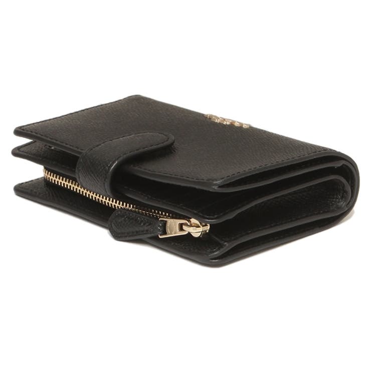 COACH ブラック 二つ折り財布 コーチ 二つ折り財布 ブラック レディース COACH 27968 LIBLK