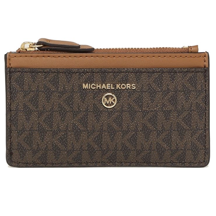 MICHAEL KORS コインケース 小銭入れ 財布 ブラウン カードケース