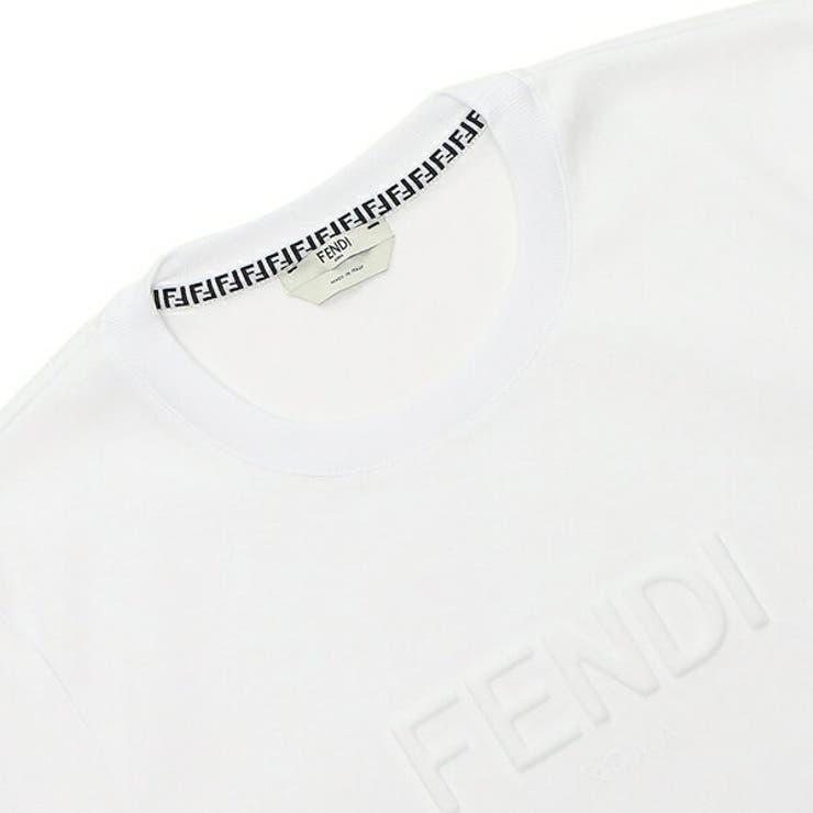 【4万円】FENDI 立体ロゴデザイン　トップス