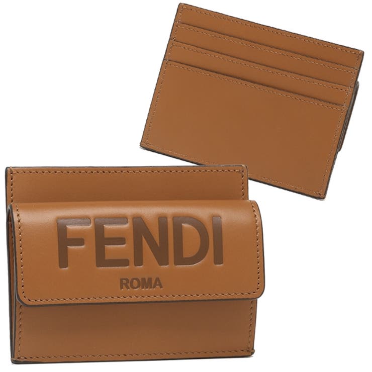 【未使用品】FENDI  フェンディ　カードケース コインケース  レザー